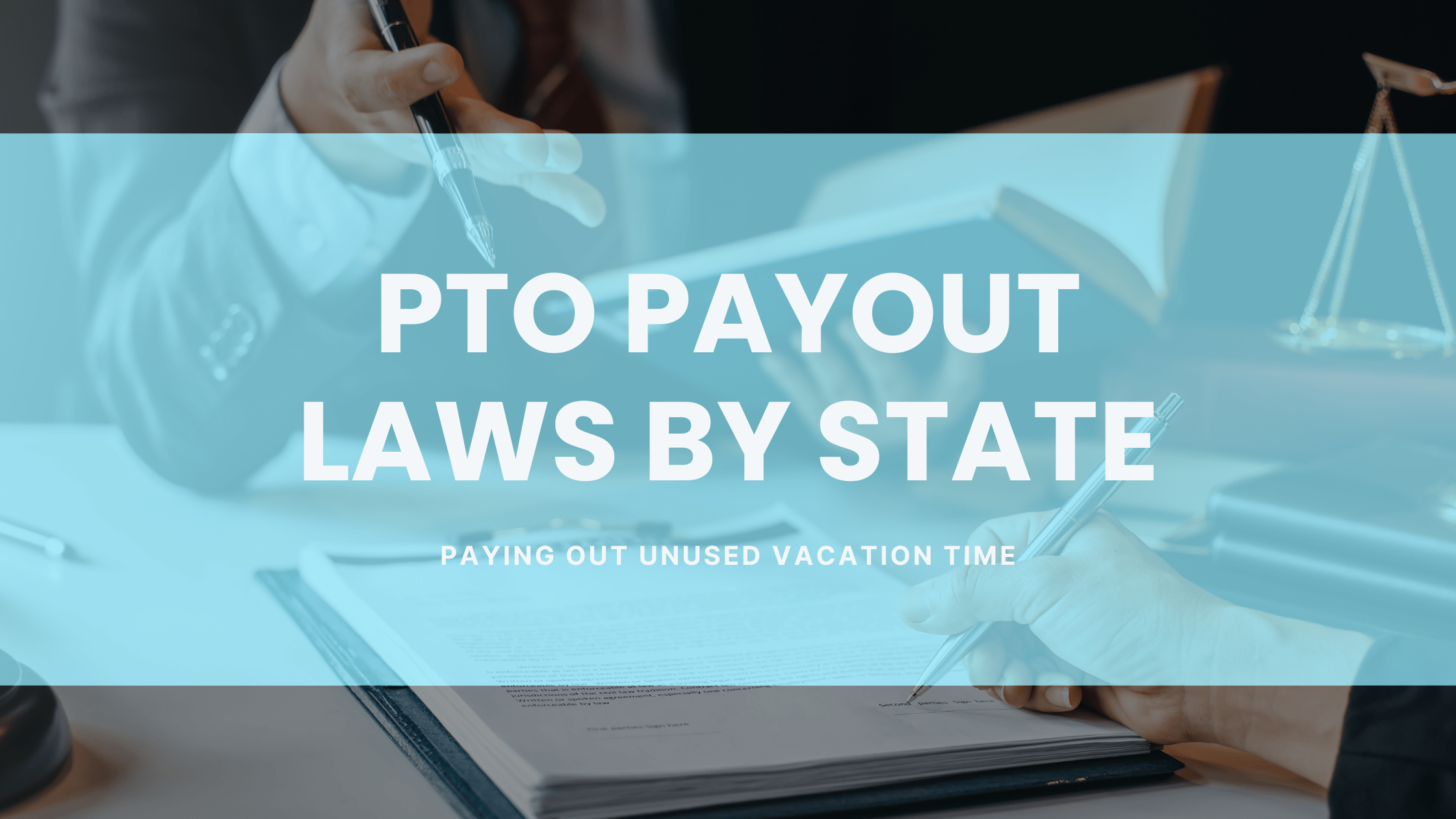 PTO Payout Laws by State Flamingo